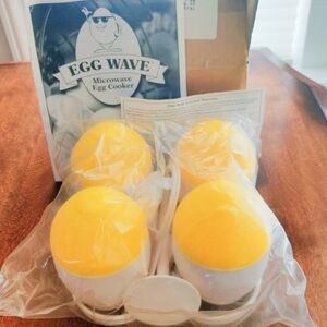 NEW Egg Wave Microwave Cooker Caddy Separator Tristar Products